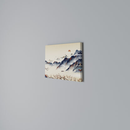 JAPANESE LANDSCAPE Horizontal Canvas Print