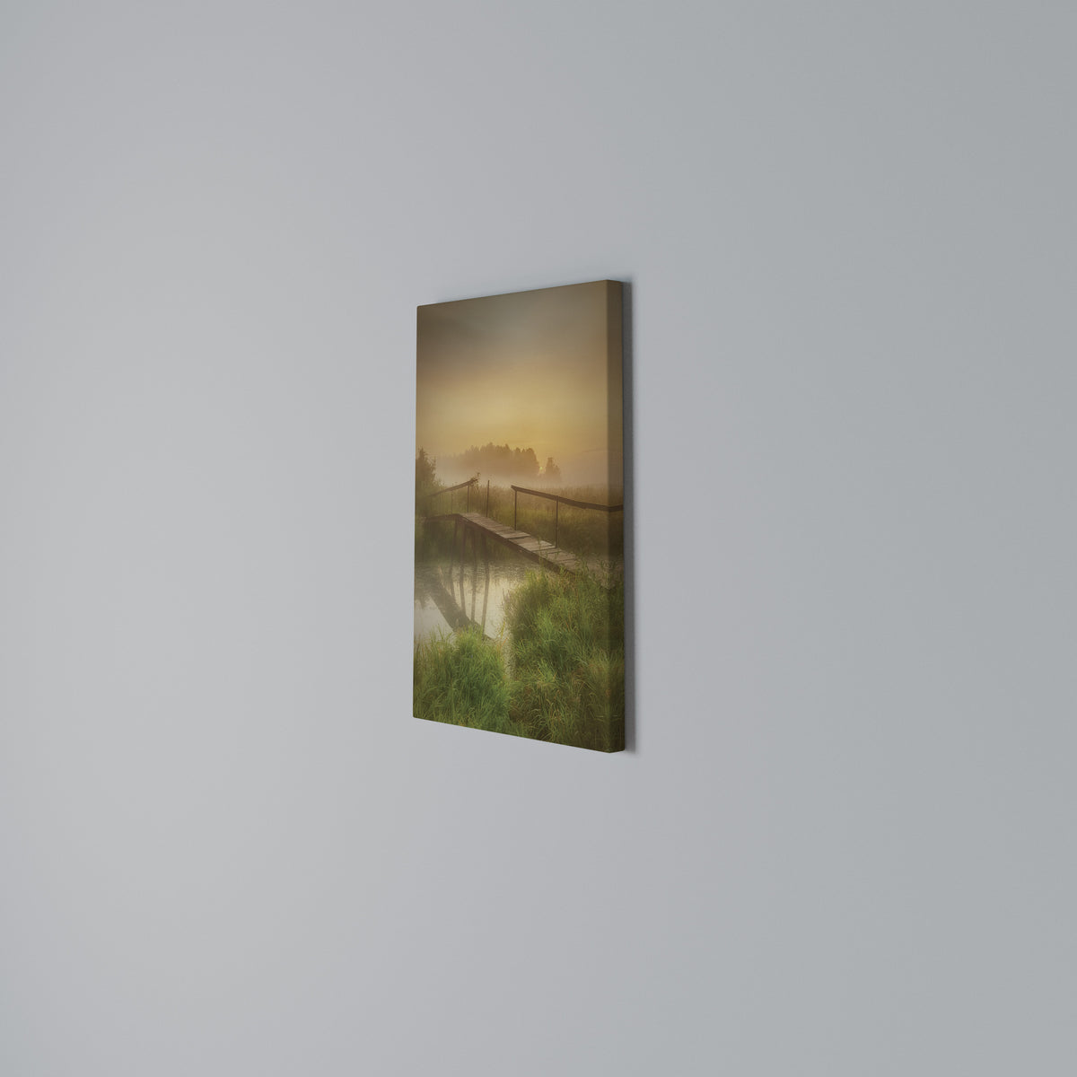 DREAMY HAZE Vertical Canvas Print