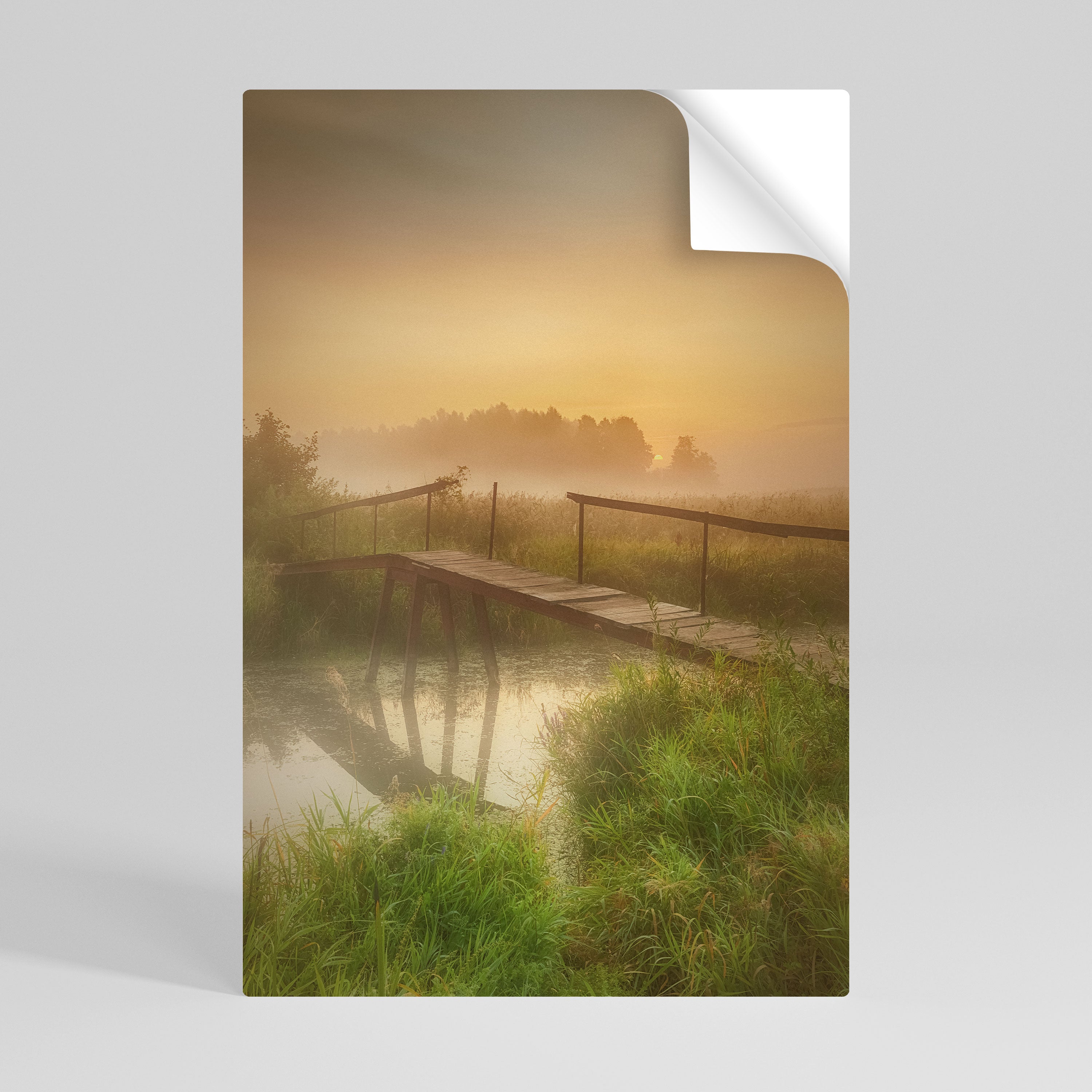 DREAMY HAZE Αυτοκόλλητη Αφίσα κάθετη