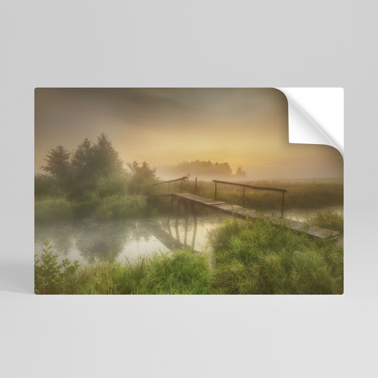 DREAMY HAZE Αυτοκόλλητη Αφίσα οριζόντια