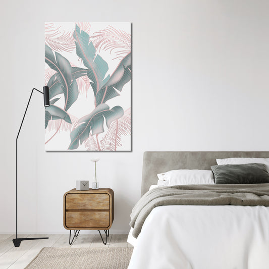 DELICATE BLISS Vertical Canvas Print