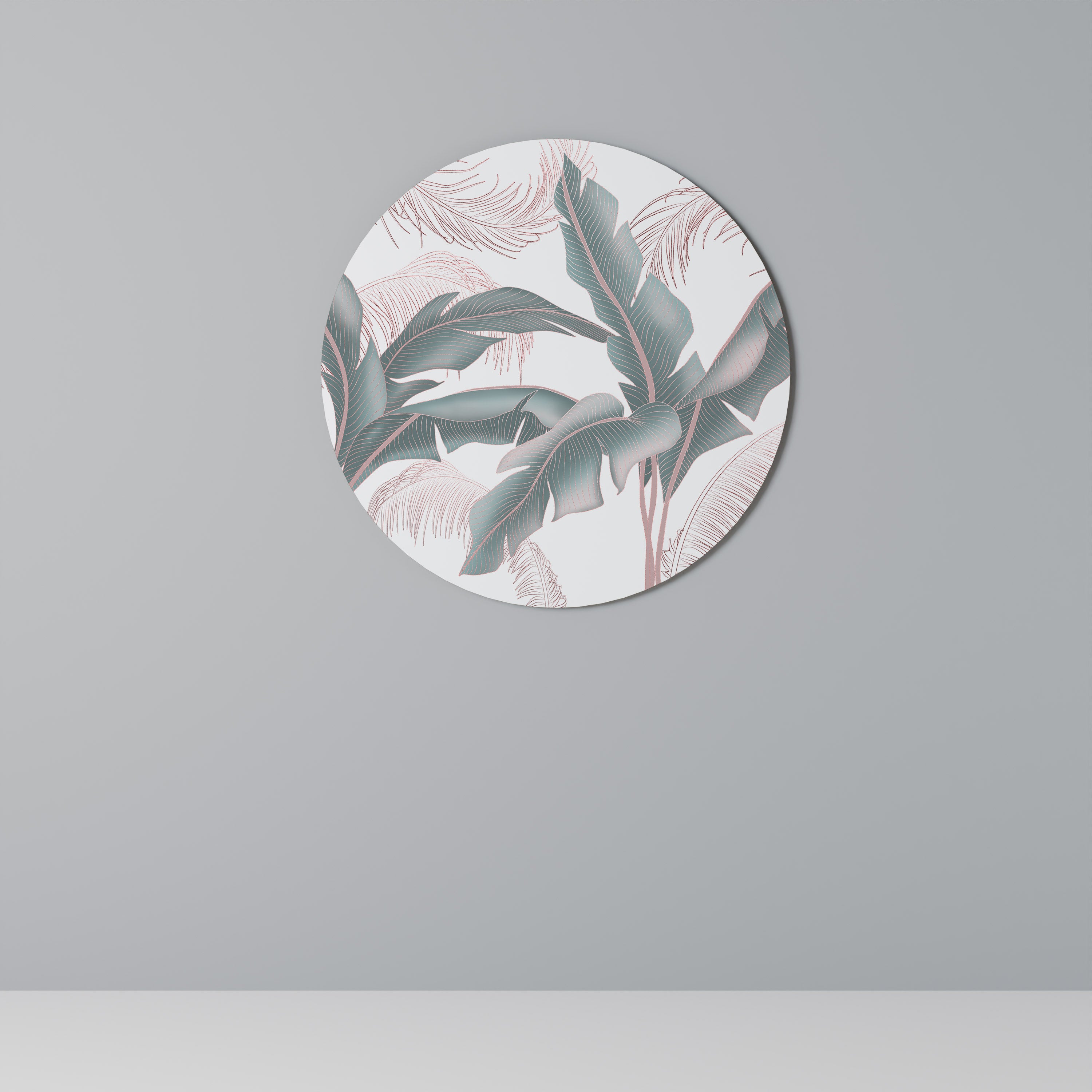 Στρογγυλή Τέχνη Τοίχου DELICATE BLISS