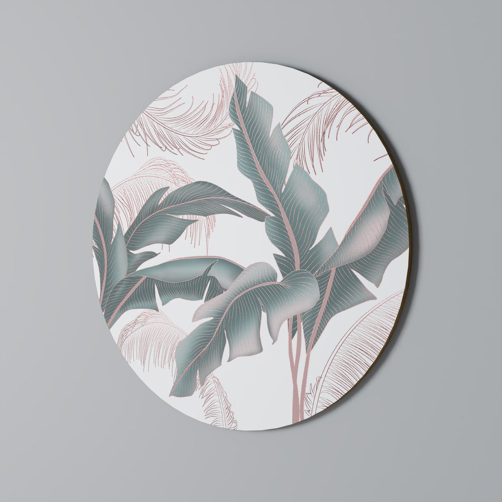 Στρογγυλή Τέχνη Τοίχου DELICATE BLISS