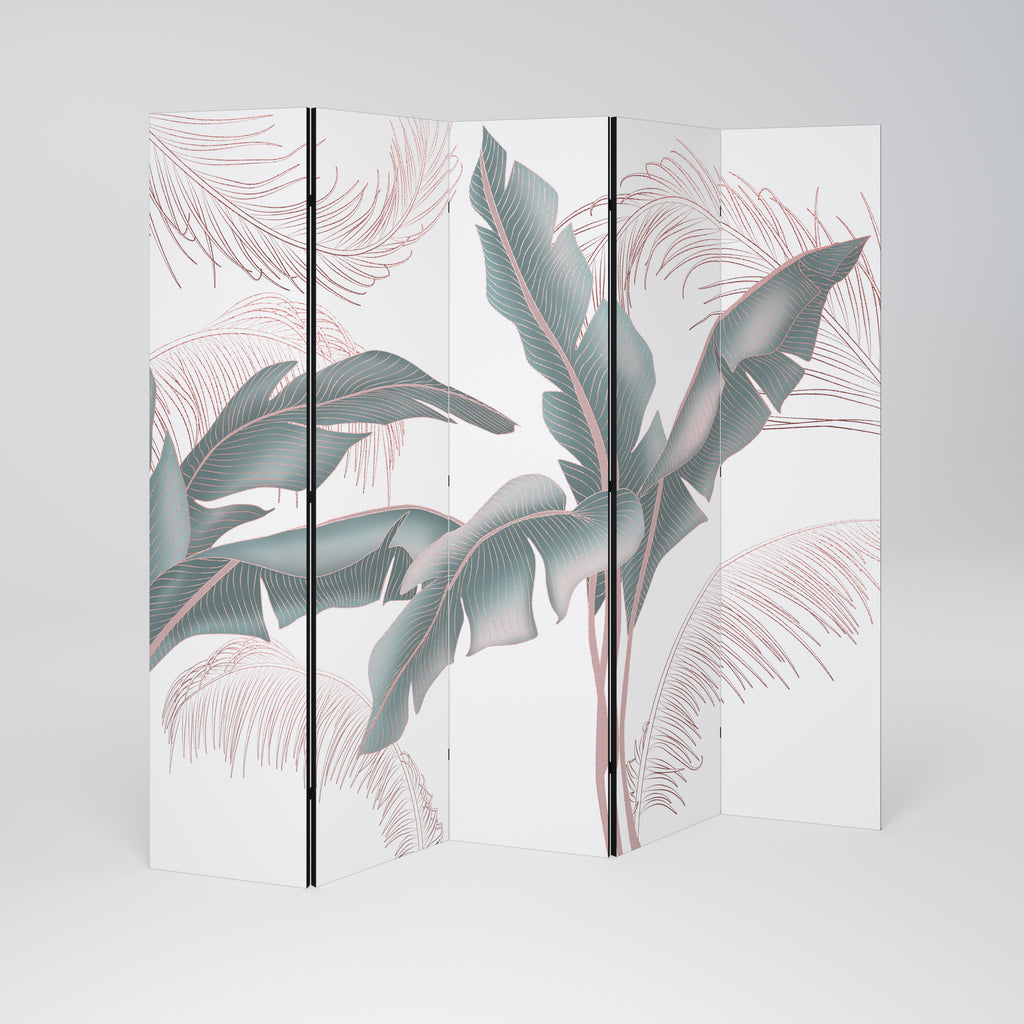 DELICATE BLISS 5-Panel Room Divider