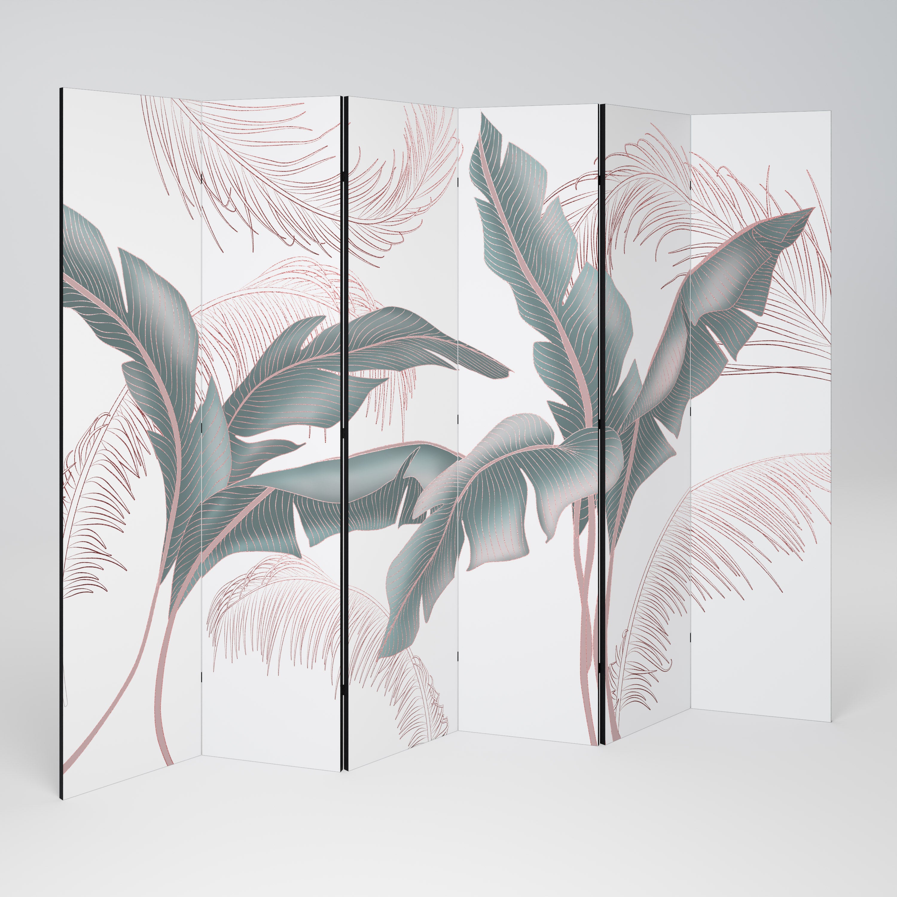 DELICATE BLISS 6-Panel Room Divider