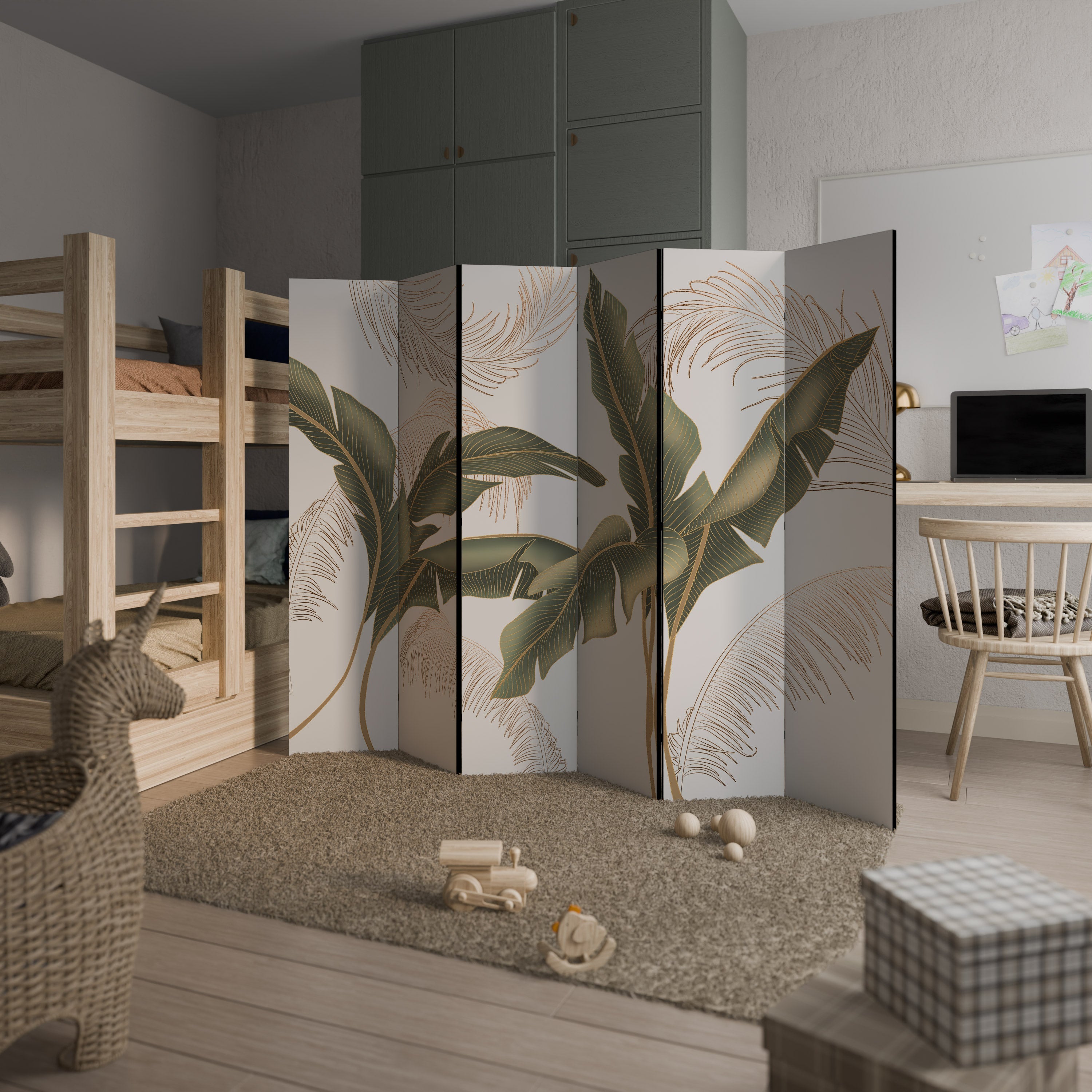 Διακοσμητικό διαχωριστικό δωματίου SUBTLE CHARM 6 πάνελ
