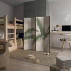 GENTLE HARMONY 4-Panel Room Divider