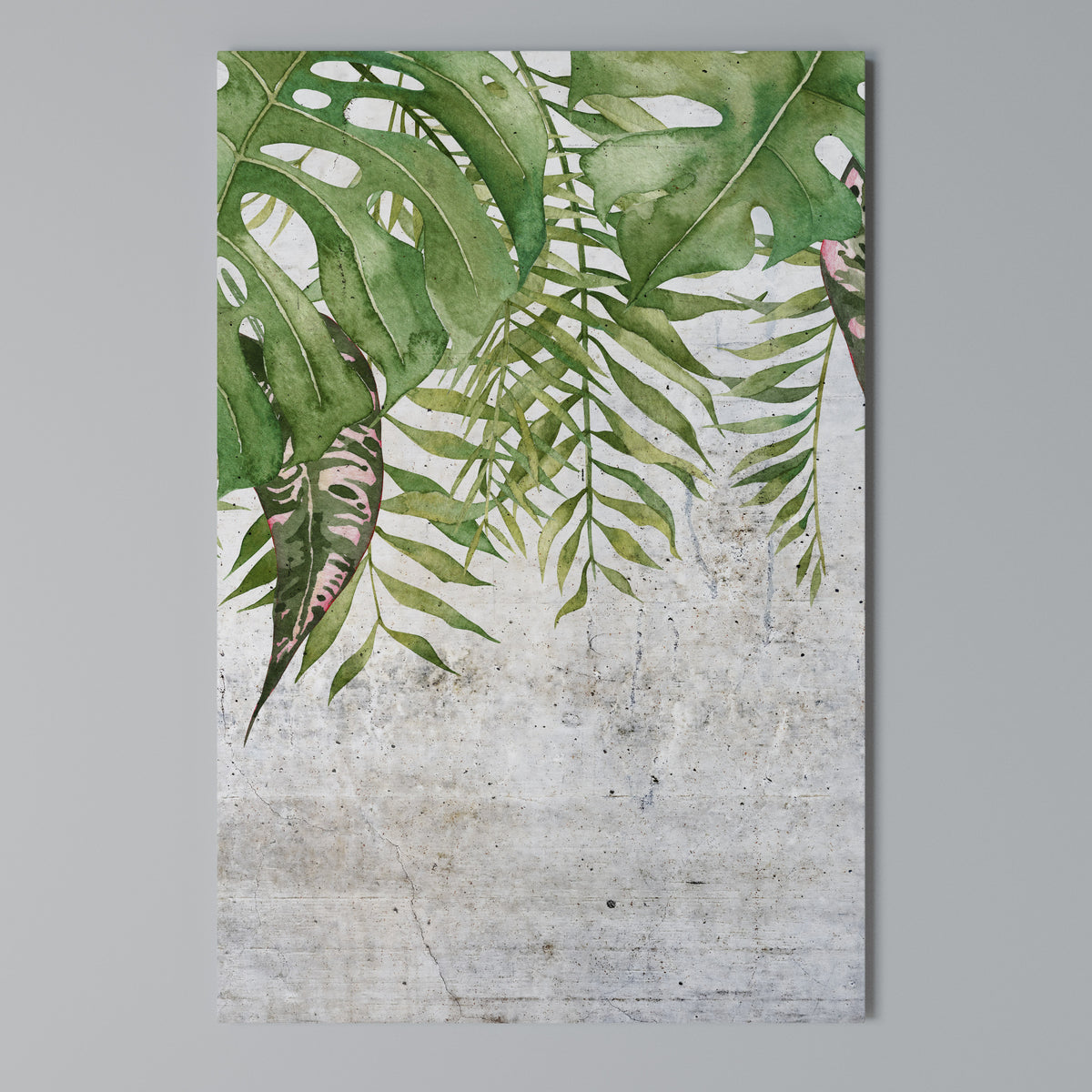 URBAN TROPICS Κατακόρυφος Πίνακας σε Καμβά