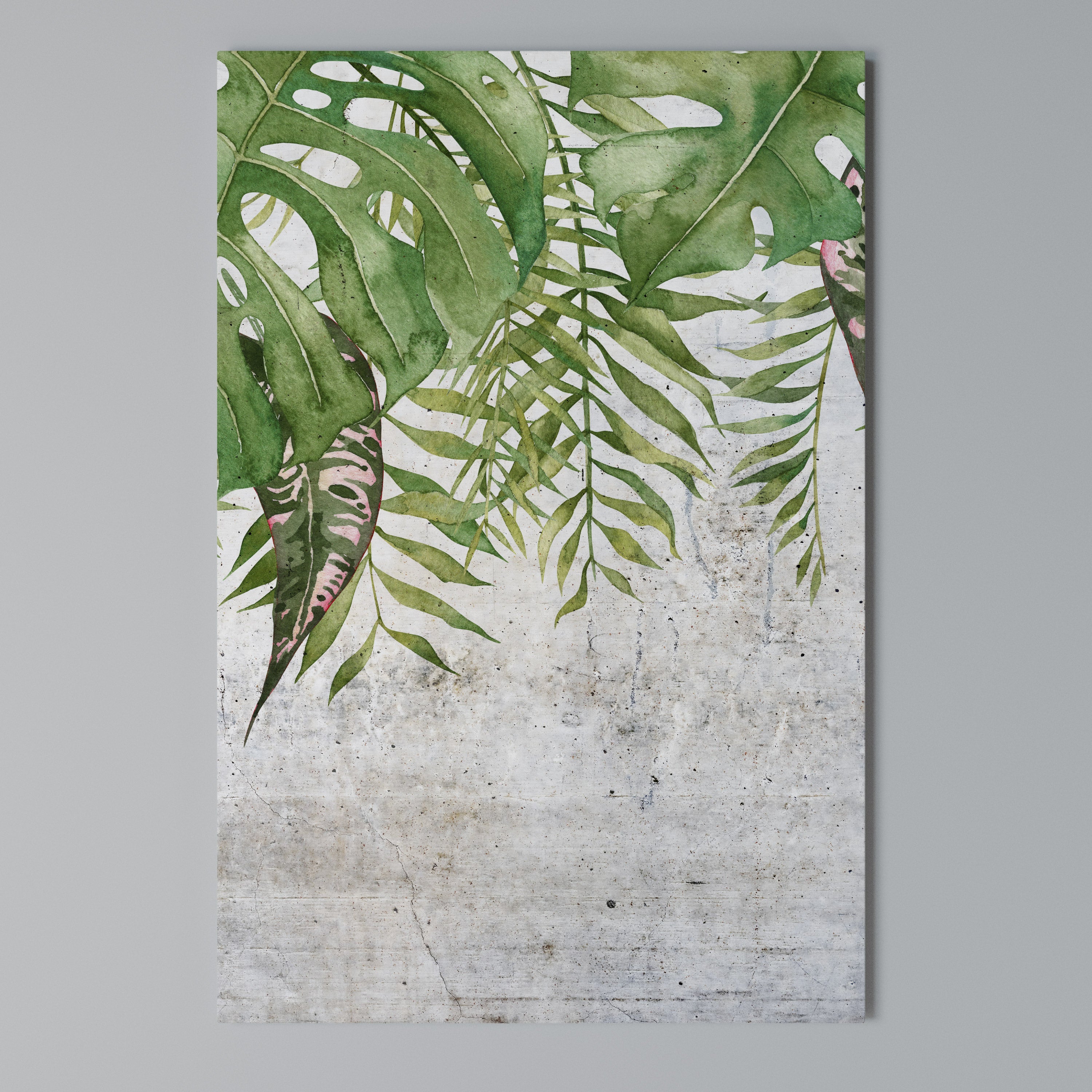 URBAN TROPICS Κατακόρυφος Πίνακας σε Καμβά