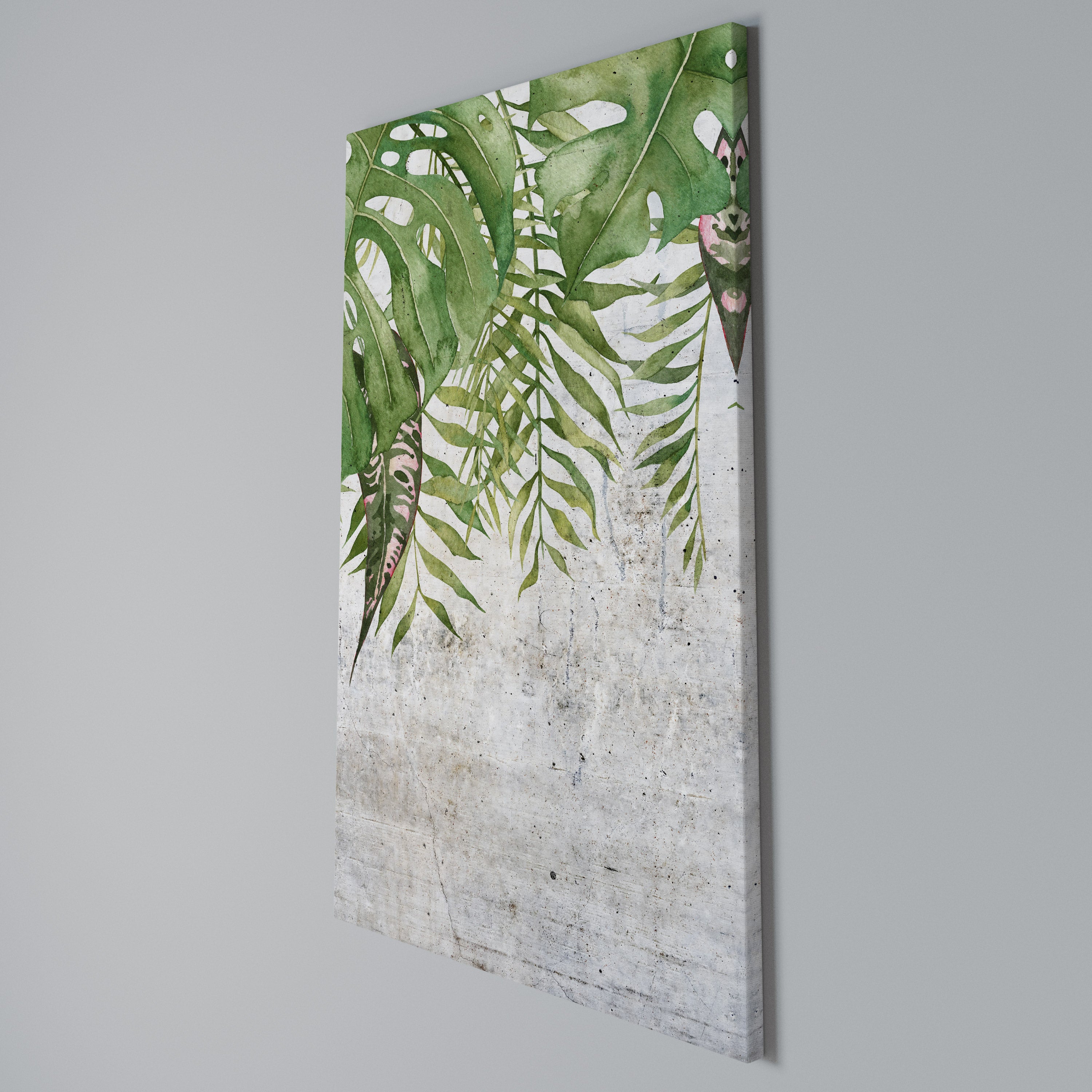 URBAN TROPICS Κατακόρυφος Πίνακας σε Καμβά
