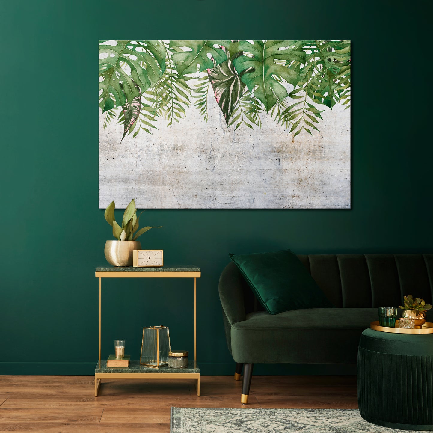 URBAN TROPICS Horizontal Canvas Print