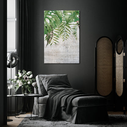 URBAN TROPICS Κατακόρυφος Πίνακας σε Καμβά