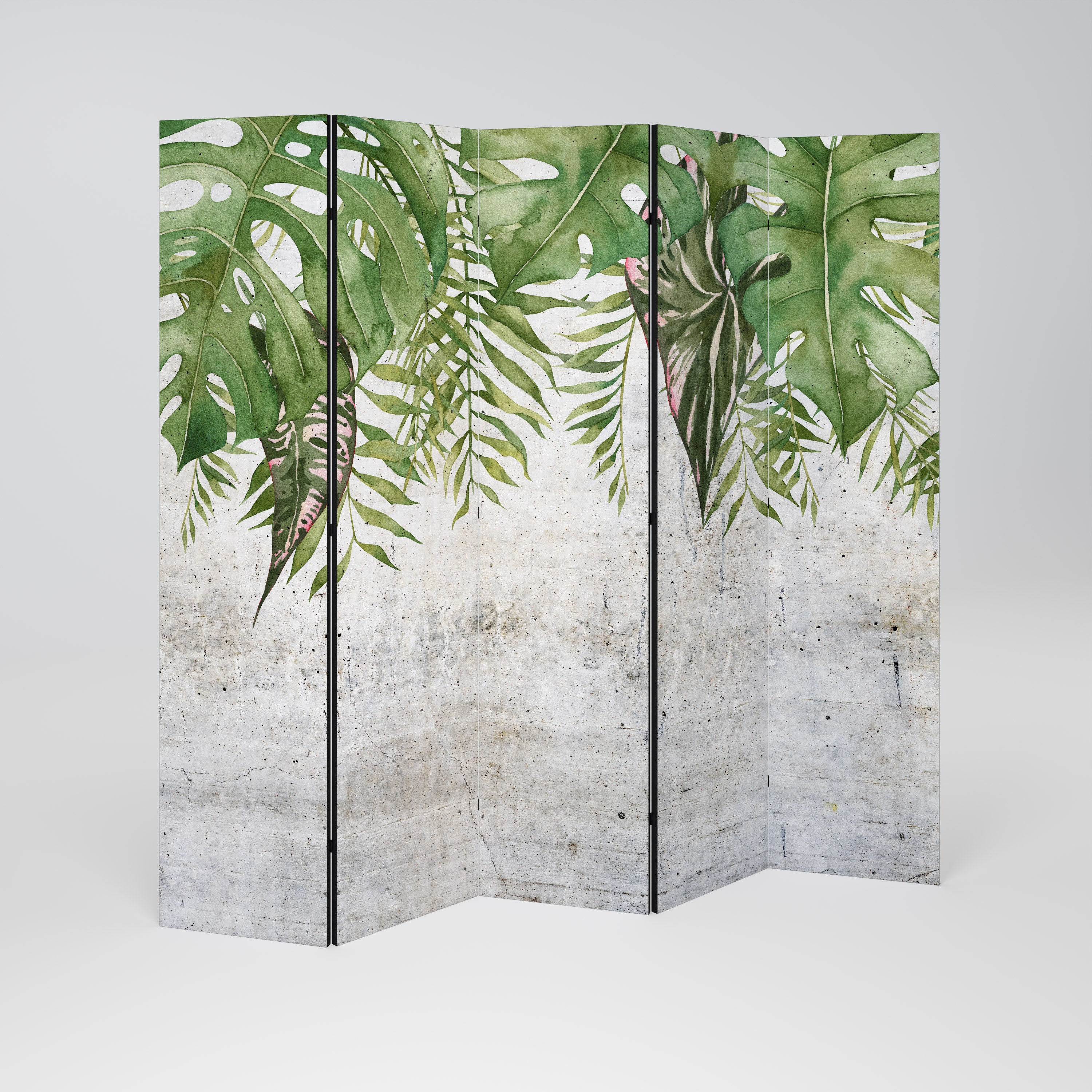 URBAN TROPICS Παραβάν με 5 πάνελ