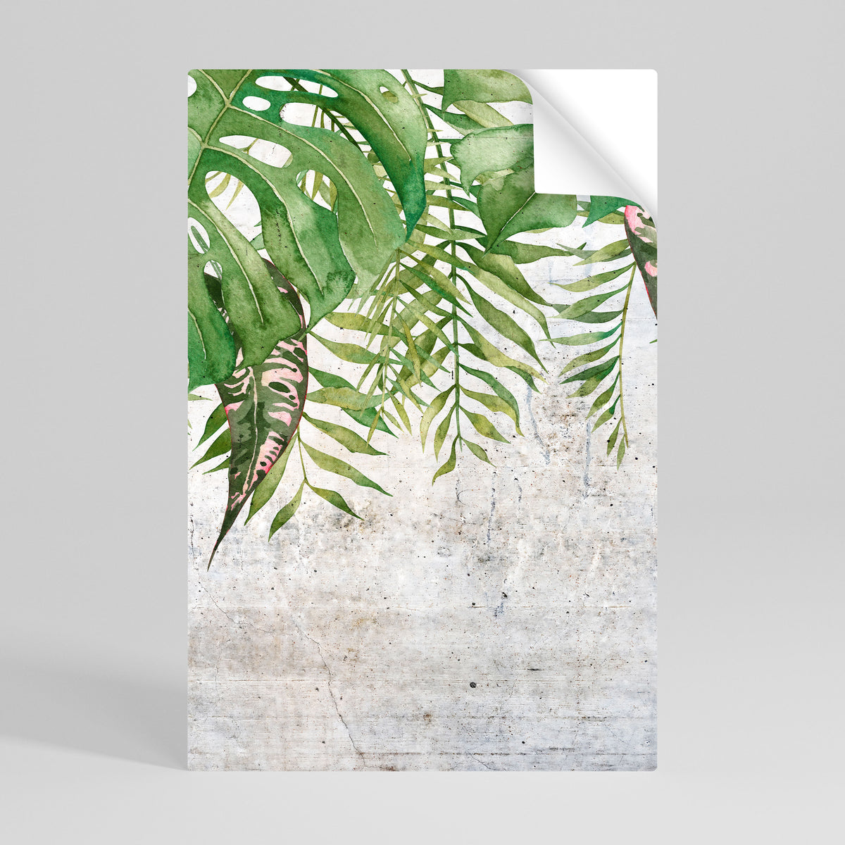 URBAN TROPICS Αυτοκόλλητη Αφίσα κάθετη