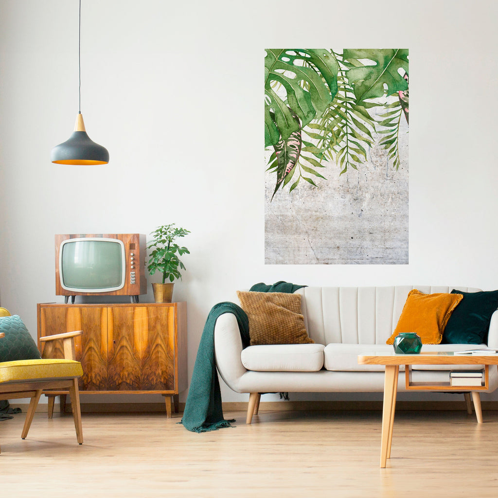 URBAN TROPICS Ξεφλουδίστε και κολλήστε κάθετη αφίσα