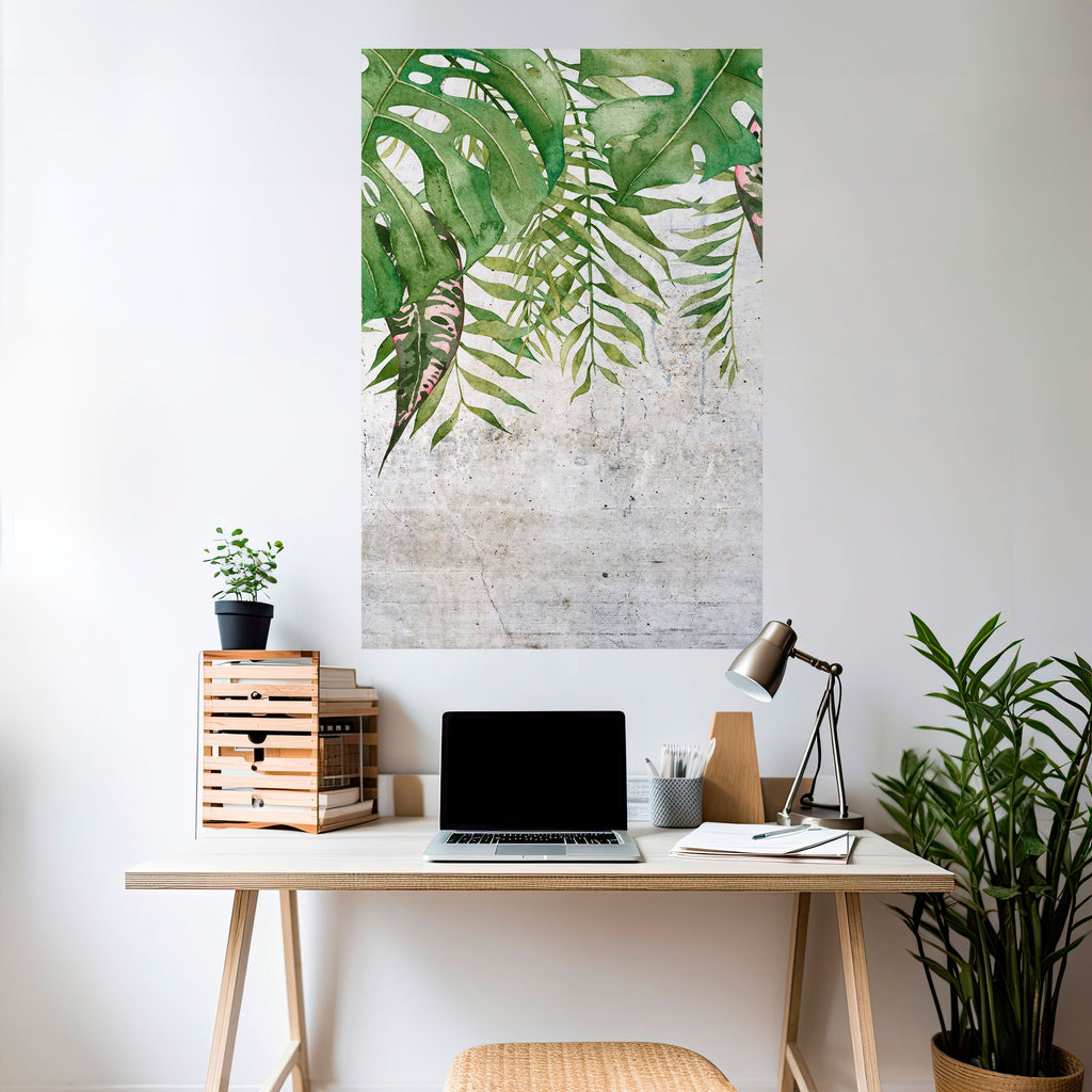 URBAN TROPICS Ξεφλουδίστε και κολλήστε κάθετη αφίσα