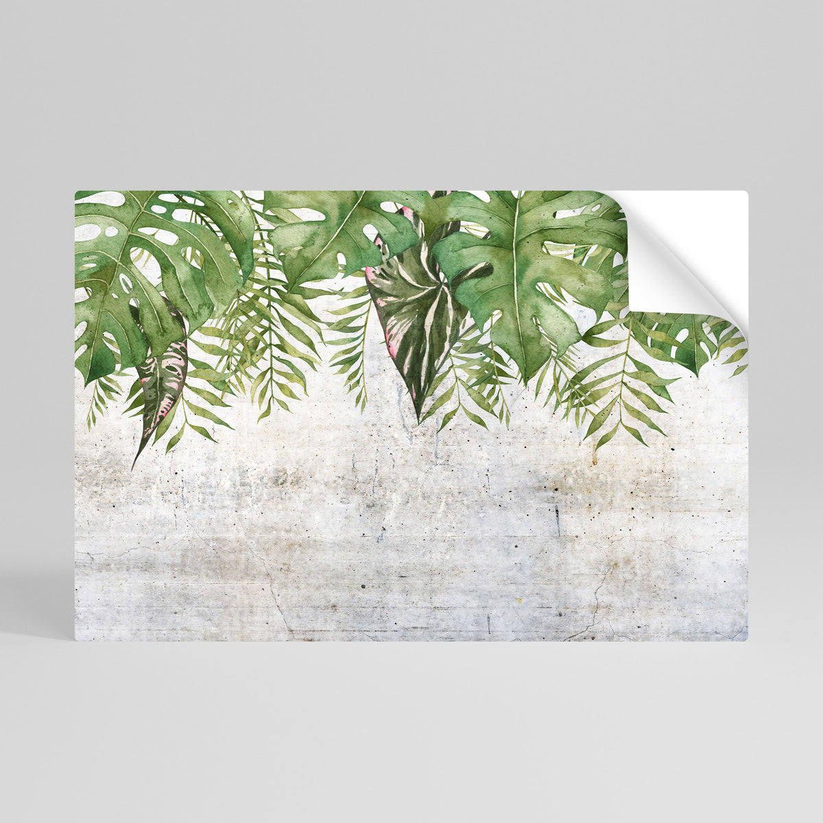 URBAN TROPICS Αυτοκόλλητη Αφίσα οριζόντια