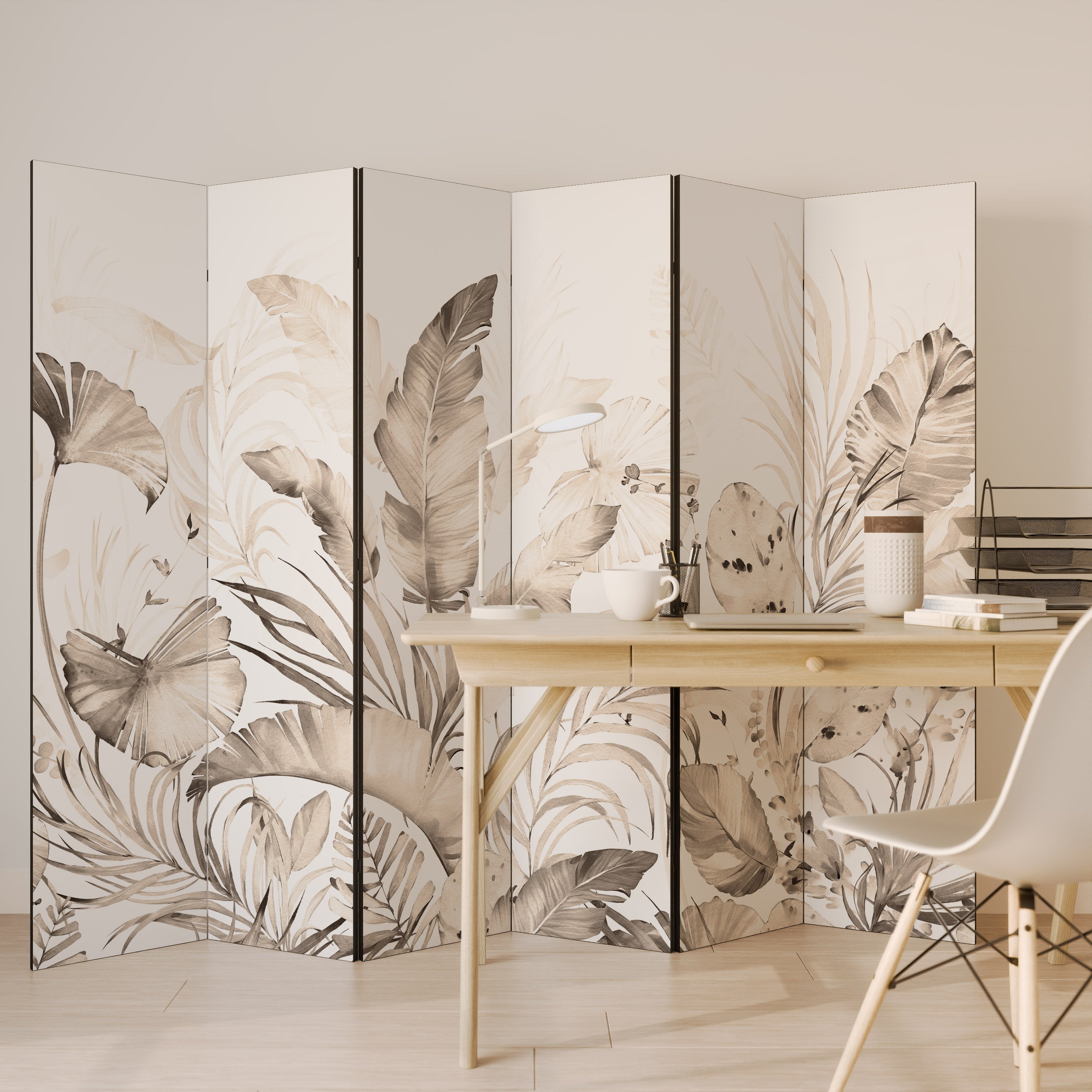 WILD TENDERNESS 6-Panel Room Divider