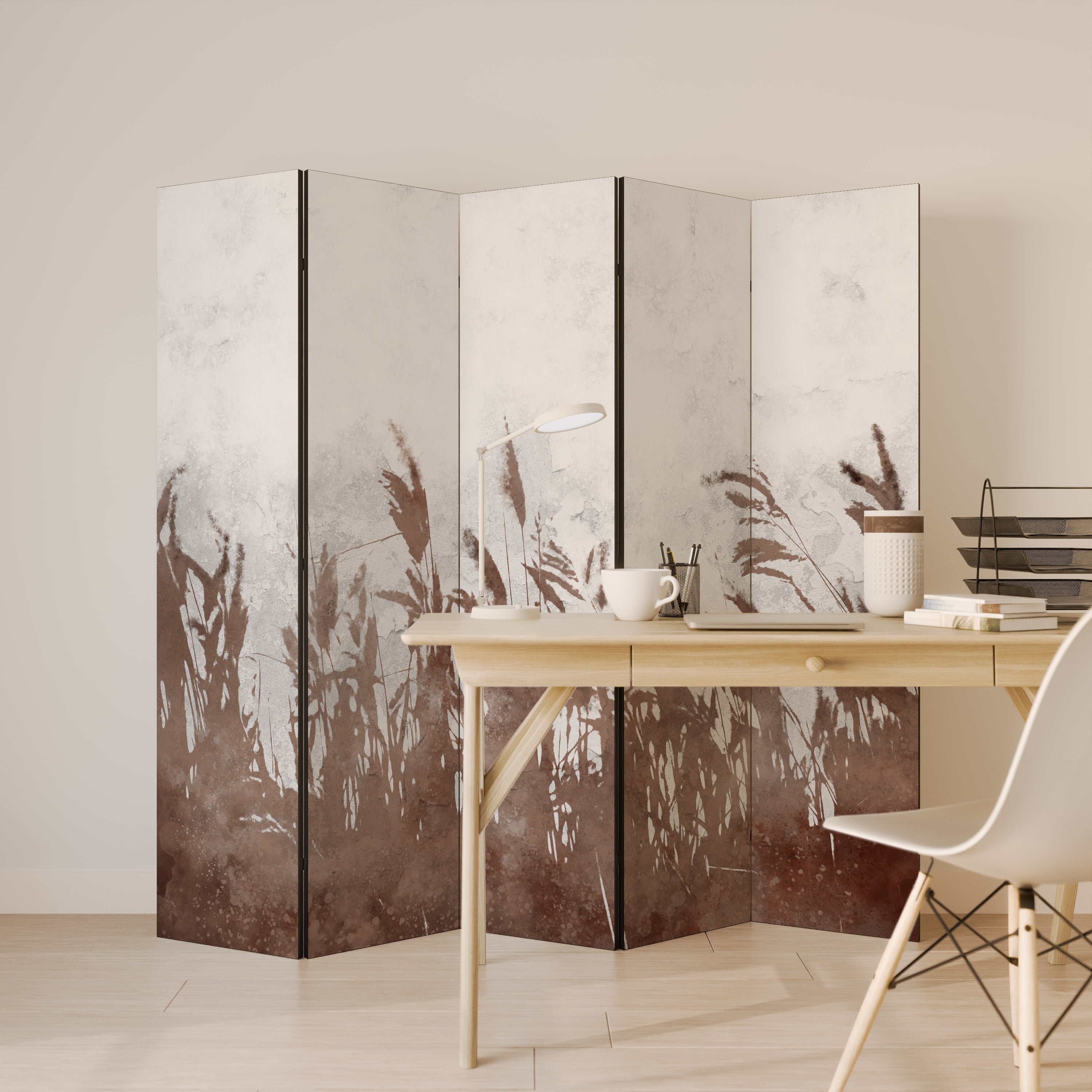 FLAWLESS CAPTURE 5-Panel Room Divider