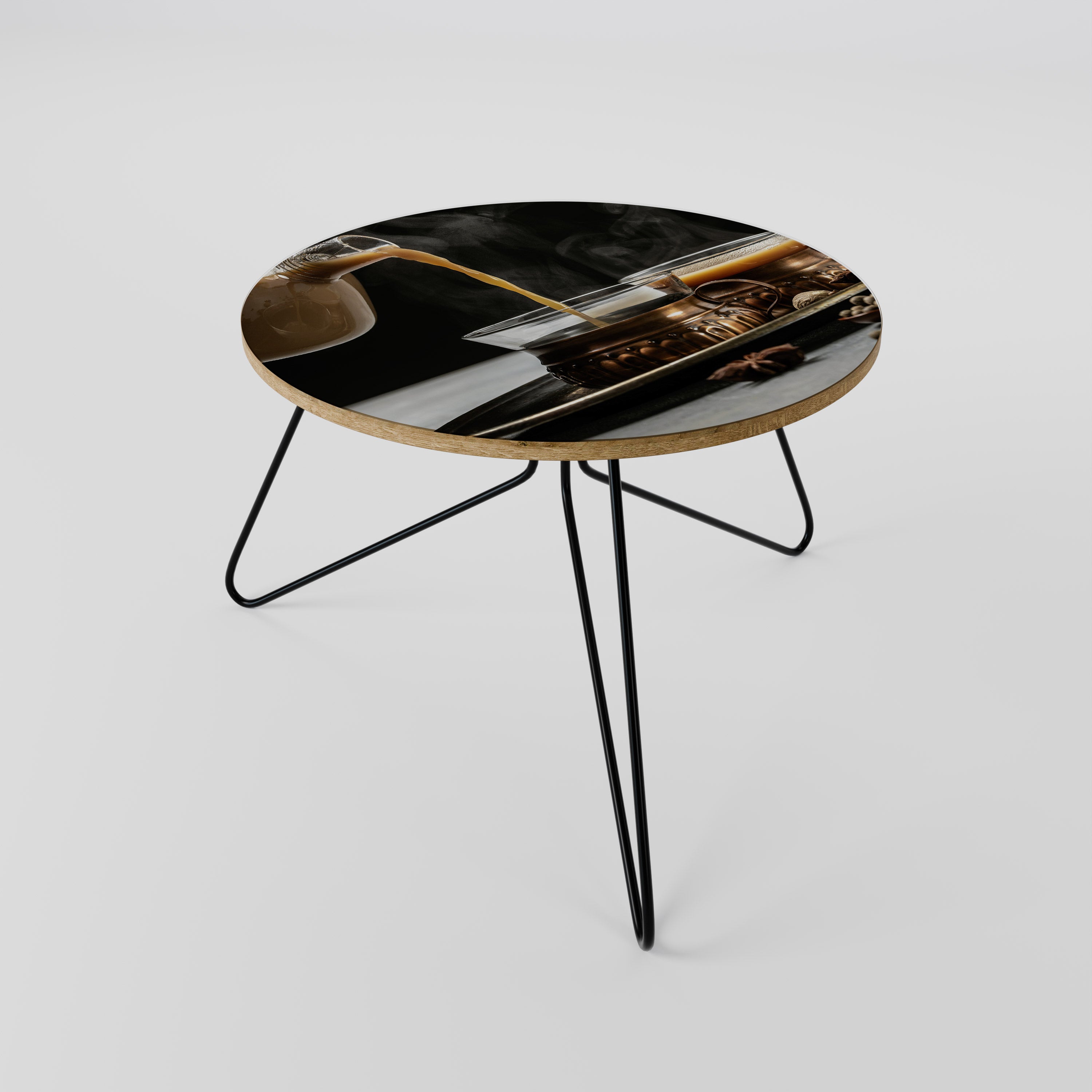 STEAMING SIPS OF SERENITY Τραπεζάκι σαλονιού