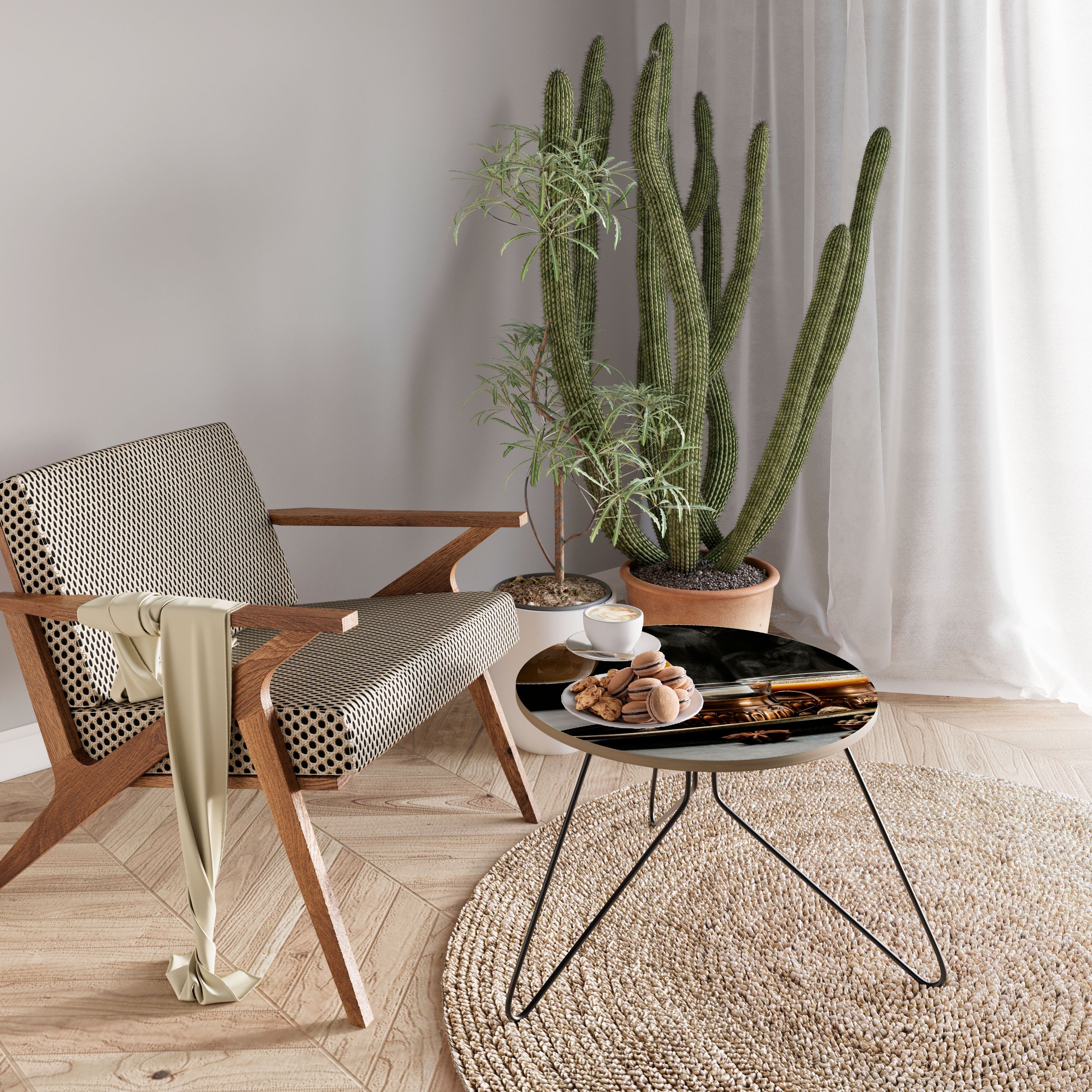 STEAMING SIPS OF SERENITY Τραπεζάκι σαλονιού