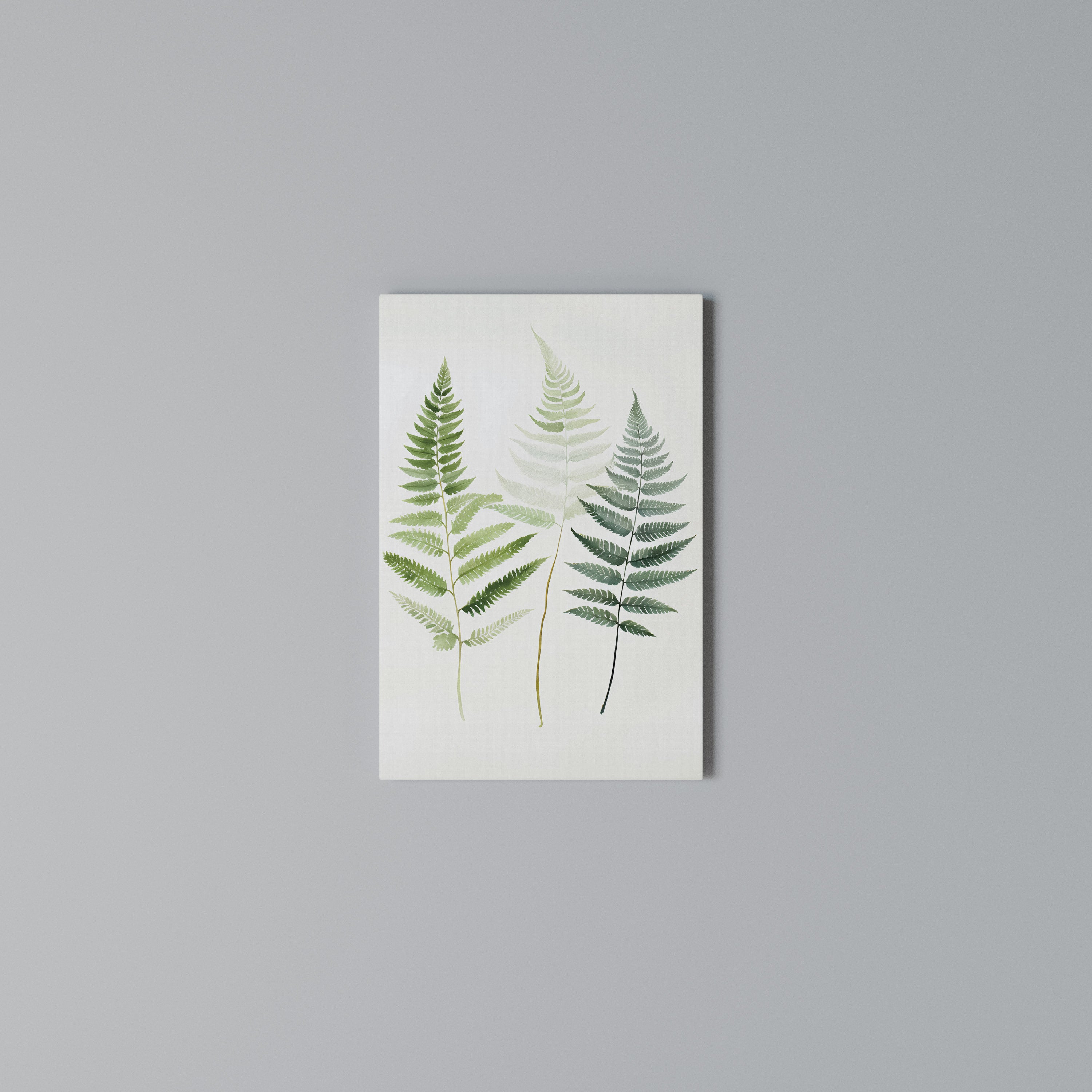 FERN MAJESTY Κατακόρυφος Πίνακας σε Καμβά
