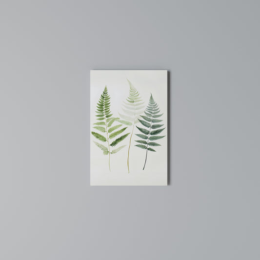 FERN MAJESTY Κατακόρυφος Πίνακας σε Καμβά