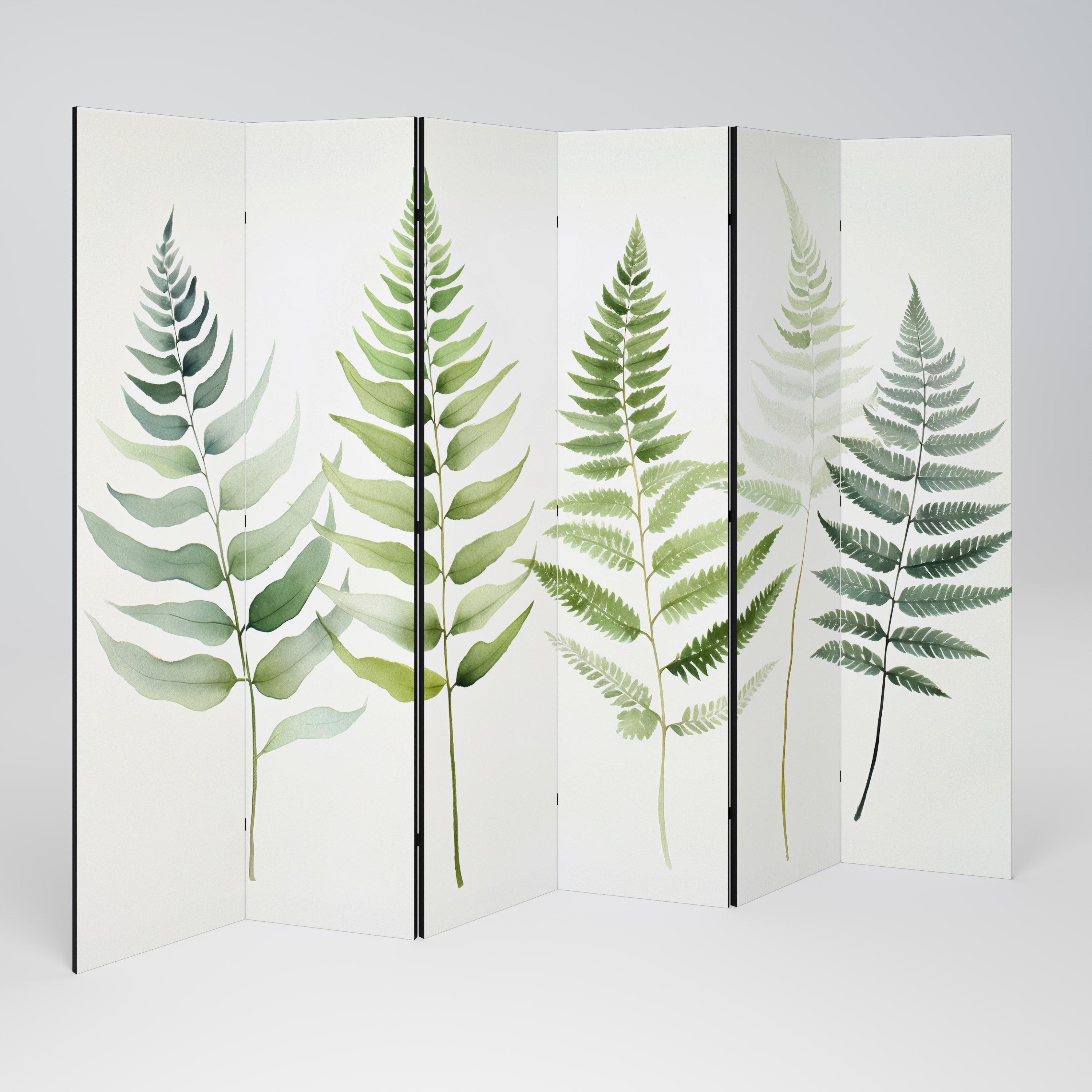 FERN MAJESTY 6-Panel Room Divider