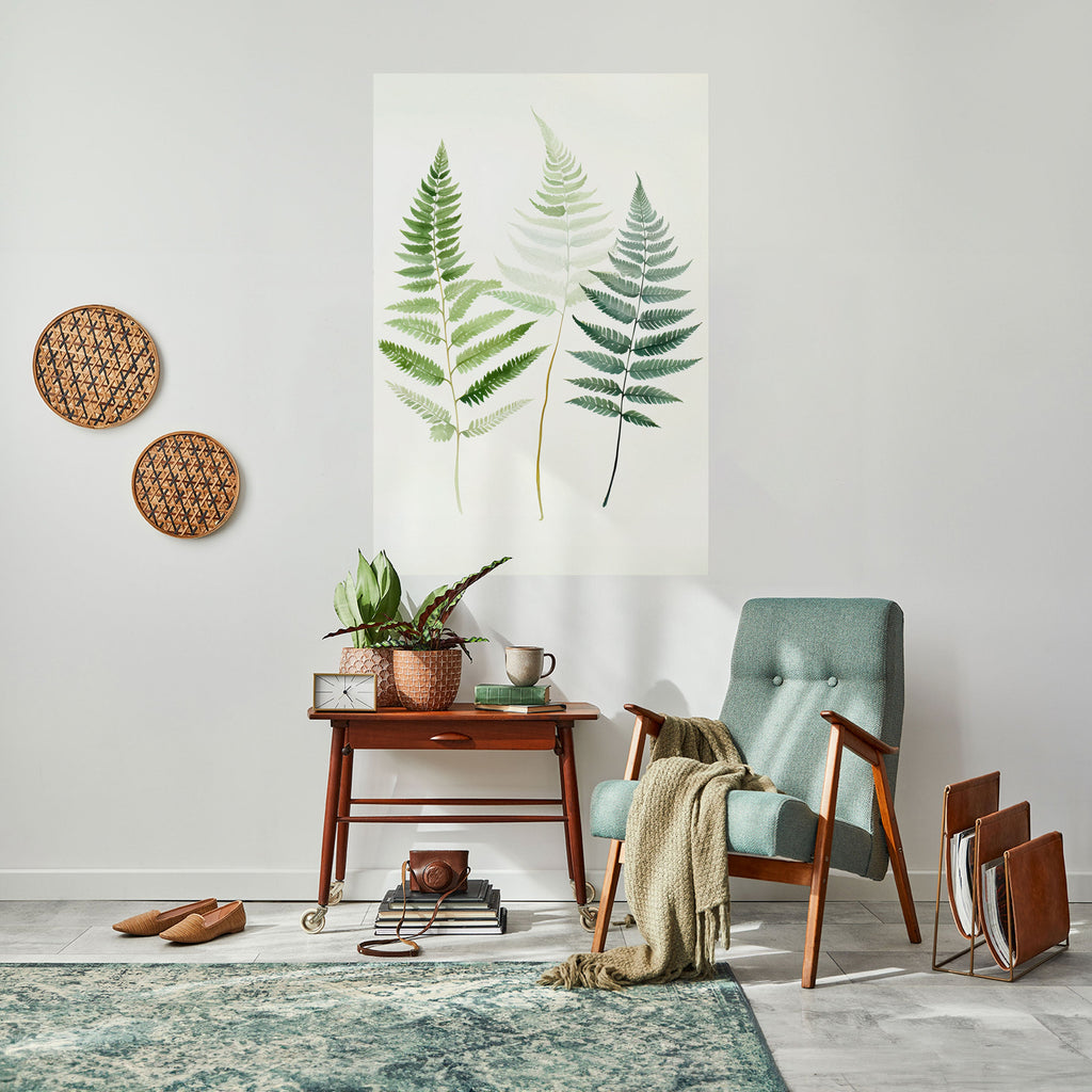 FERN MAJESTY Peel and Stick Vertical Poster