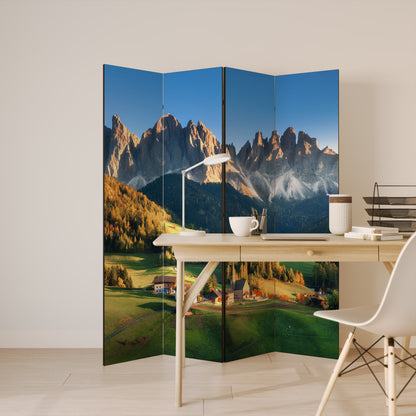 MOUNTAIN DREAMSCAPE Παραβάν με 4 πάνελ