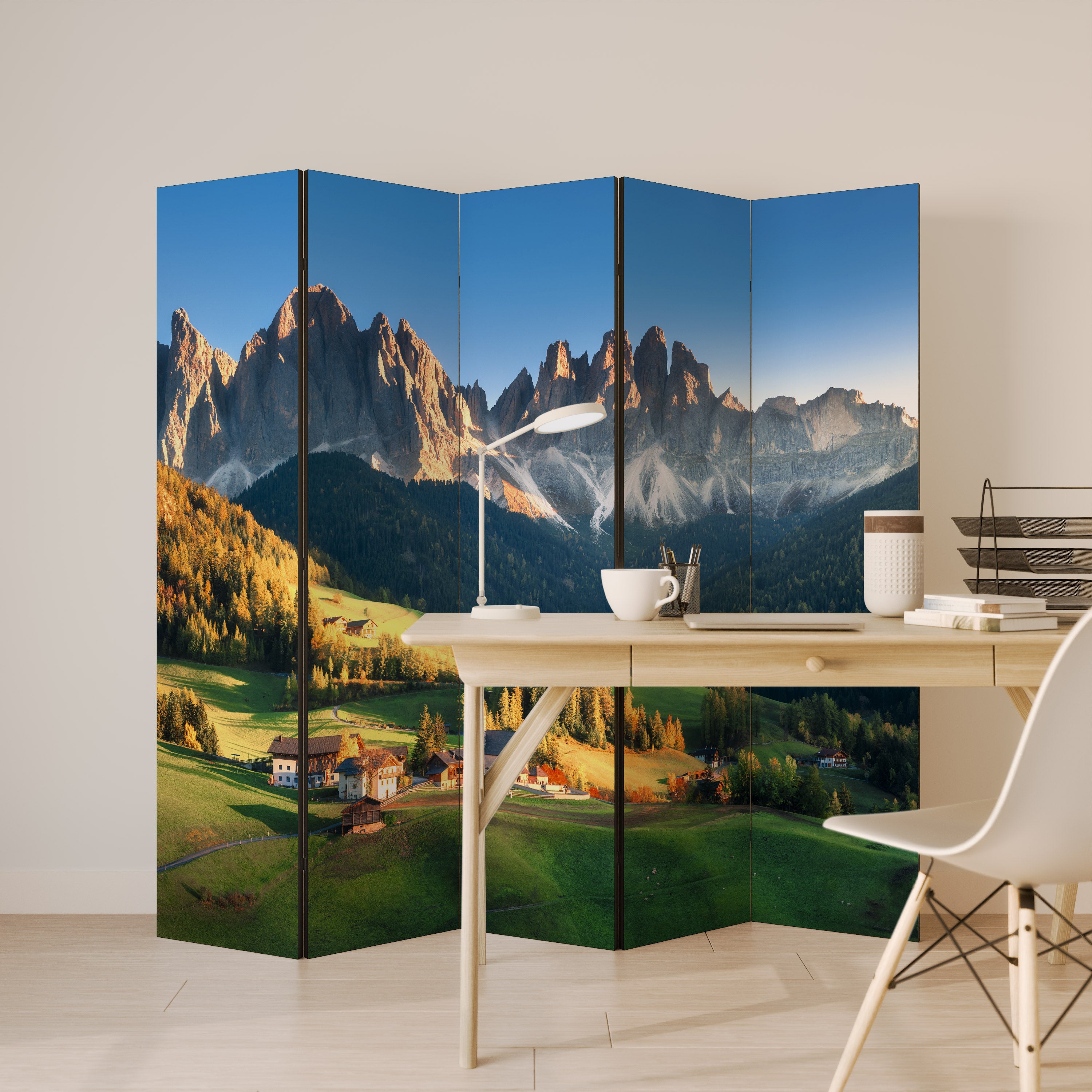 MOUNTAIN DREAMSCAPE Παραβάν με 5 πάνελ