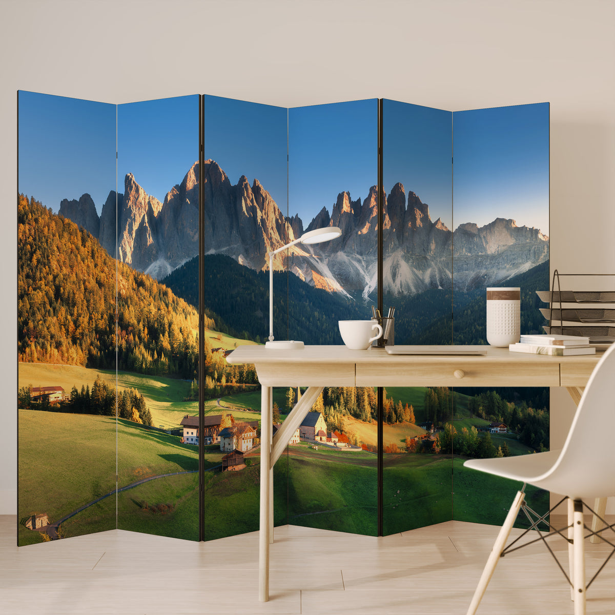 MOUNTAIN DREAMSCAPE Παραβάν με 6 πάνελ