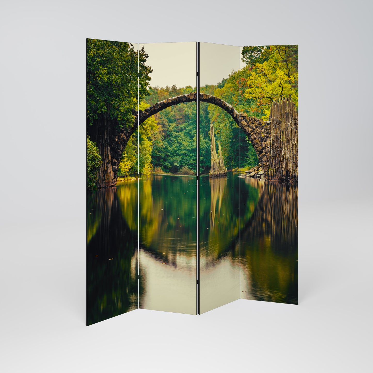 SERENE REFLECTIONS REALM Παραβάν με 4 πάνελ