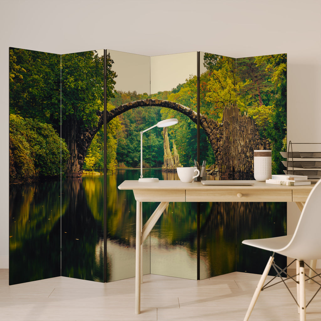 SERENE REFLECTIONS REALM 6-Panel Room Divider