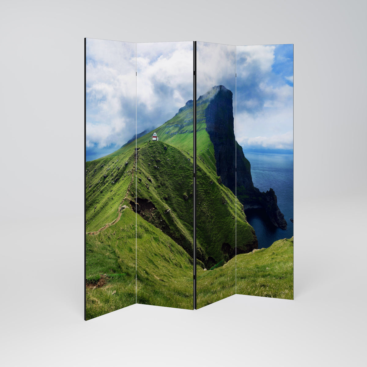 CLIFFS OF TRANQUILITY Παραβάν με 4 πάνελ