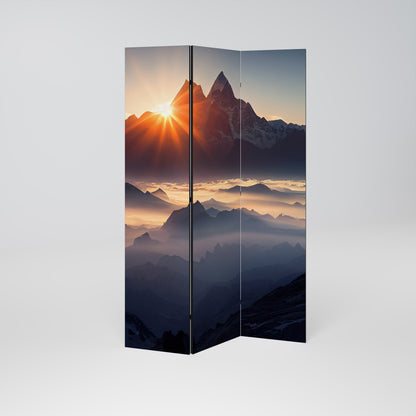 MOUNTAINS AT DAWN Παραβάν με 3 πάνελ