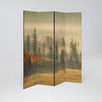 GILDING HOURS 4-Panel Room Divider