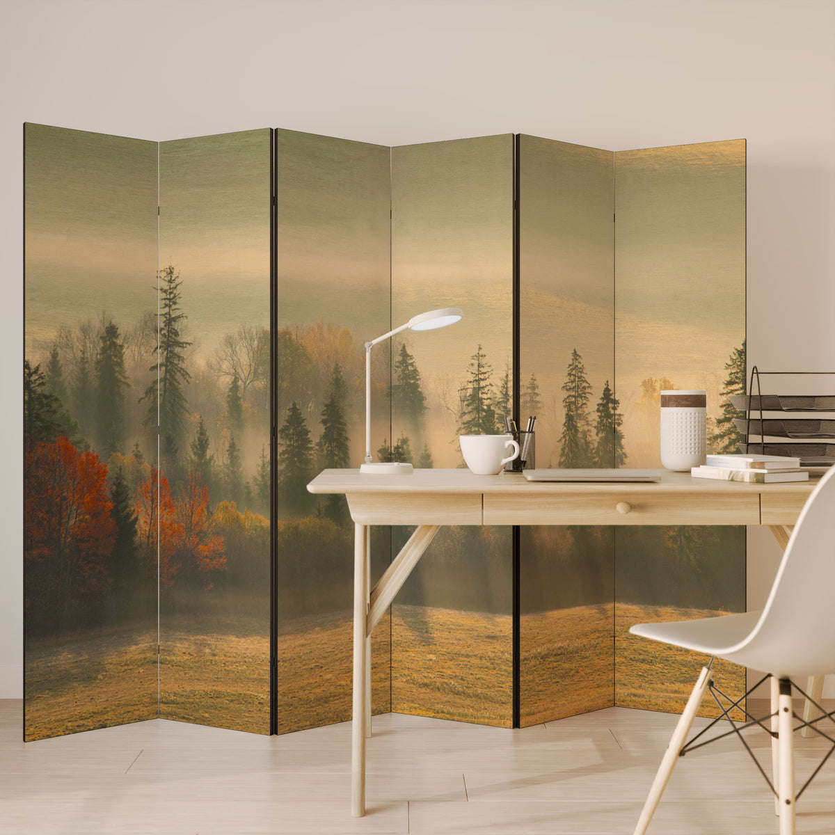 GILDING HOURS Παραβάν με 6 πάνελ
