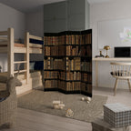 SHELVES OF TIME Παραβάν με 4 πάνελ