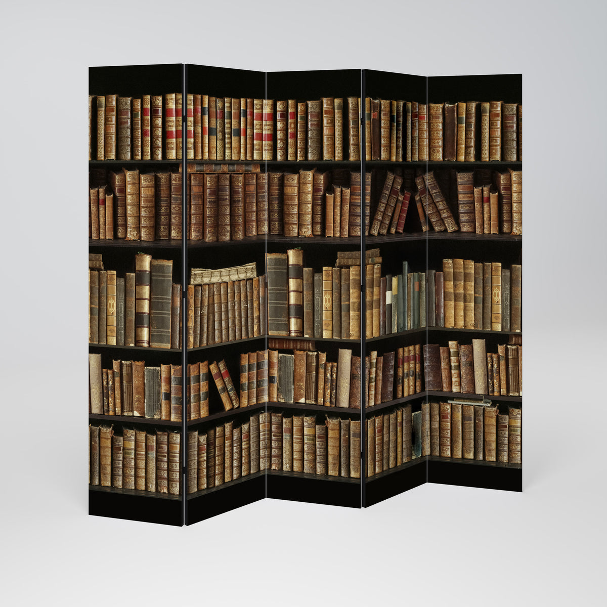 SHELVES OF TIME Παραβάν με 5 πάνελ