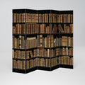 SHELVES OF TIME 5-Panel Room Divider