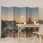 REFLECTIONS OF ROME 6-Panel Room Divider