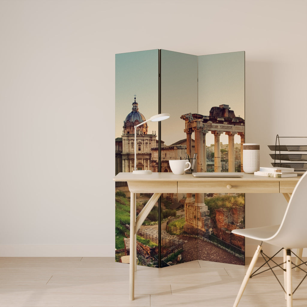 MARVELS OF THE PAST Decorative 3-Panel Room Divider