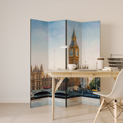 TIMELESS LONDON ELEGANCE Παραβάν με 4 πάνελ