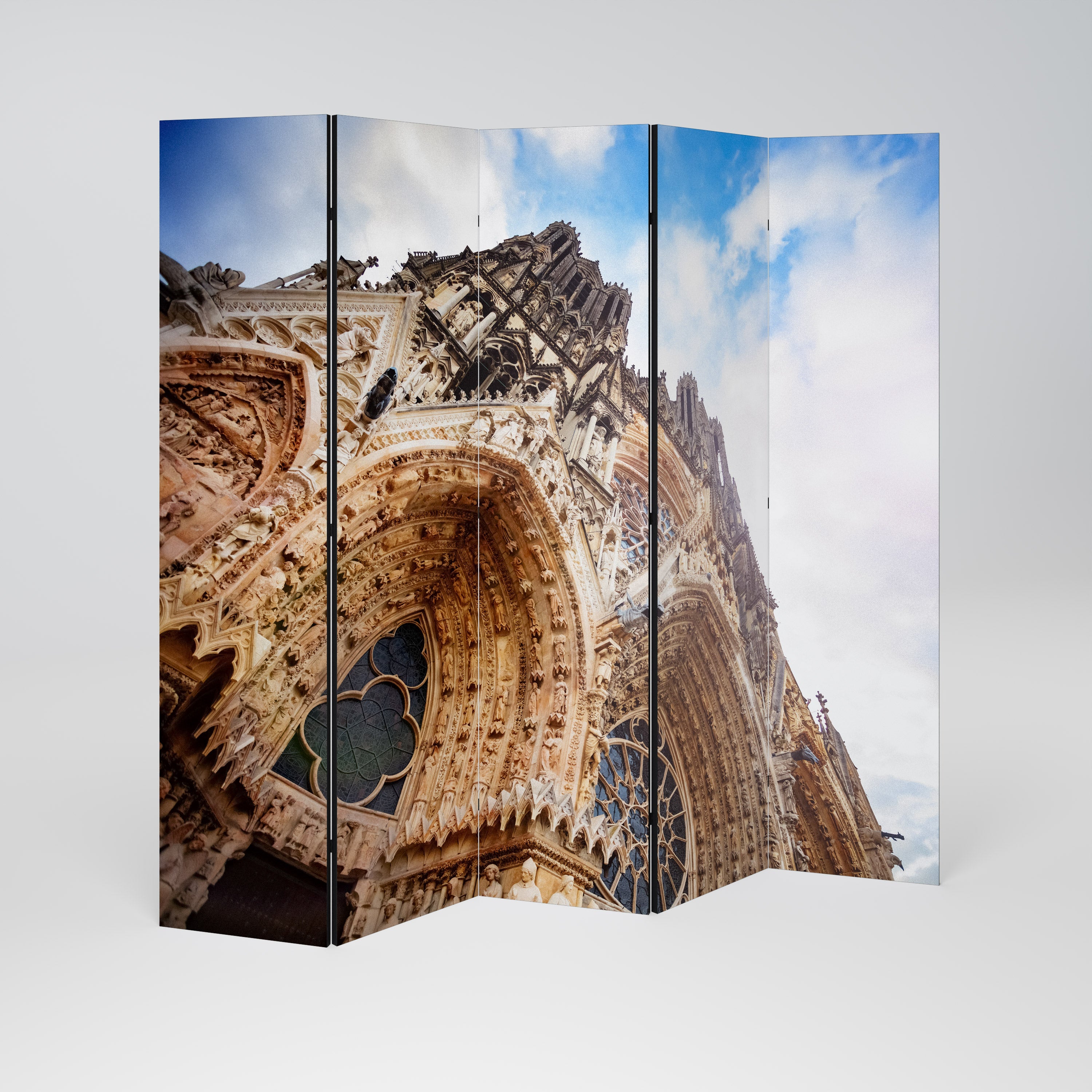 MYSTICAL ANGLES REVEALED 5-Panel Room Divider