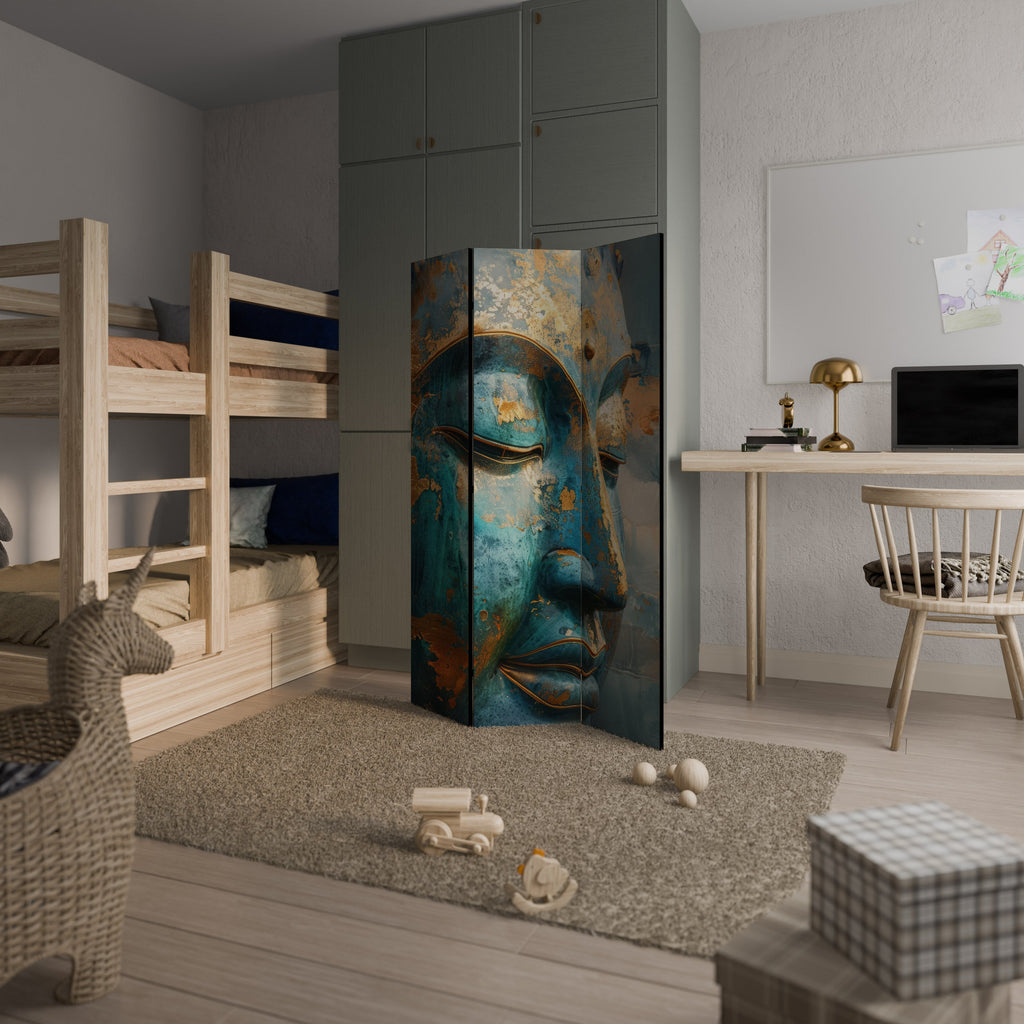 ENIGMATIC STILLNESS Decorative 3-Panel Room Divider