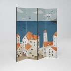 COASTLAND VILLAGE Παραβάν με 4 πάνελ