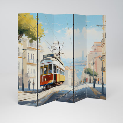 TRAMWAY DREAMSCAPE Παραβάν με 5 πάνελ