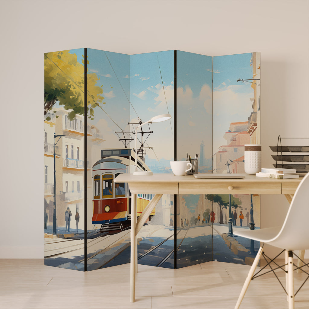 TRAMWAY DREAMSCAPE Παραβάν με 5 πάνελ