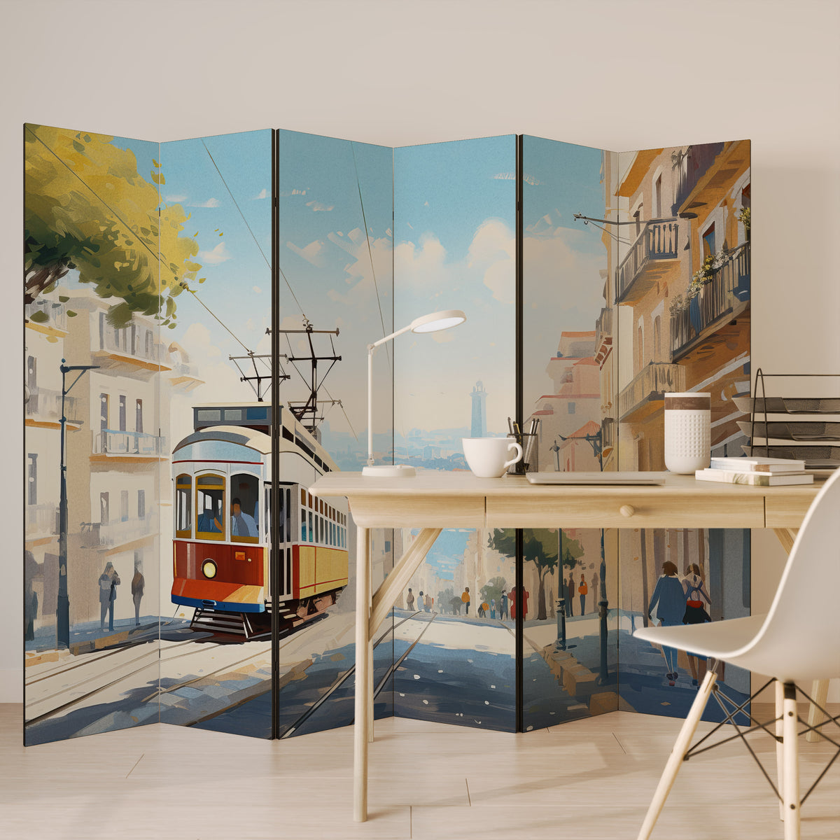 TRAMWAY DREAMSCAPE Παραβάν με 6 πάνελ